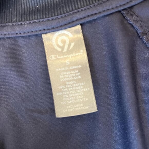 Champion Women's Navy and Blue Jacket - Picture 4 of 4